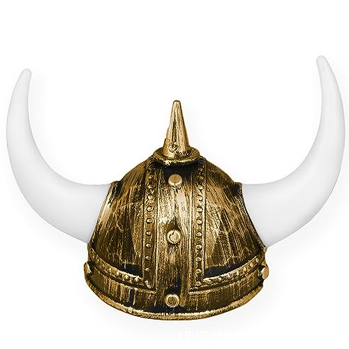 Halloween Kostüm, Mittelalter Mittelalter Wikinger Alter Gehörnt Wikinger Helm Berserker Soldat Krieger Kostüm Hut Sallet Erwachsene Spielzeug für Kampfspiel Halloween Cosplay von umifyxioy