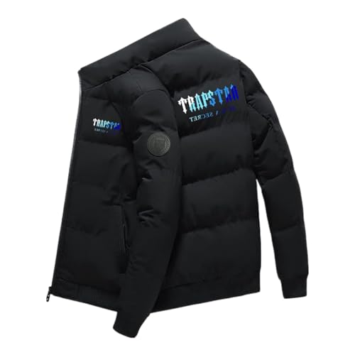 umifyxioy Winterjacke Herren, Trapstar Jacke Winter,Warm,Leichte,Herren Winterjacke,Trapstar üBergangsjacke,Trapstar Cottonjacken FüR Herren ReißVerschluss Jacket Herren Schnee-Cottonjacken von umifyxioy