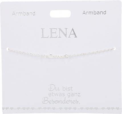 unbekannt Kinderarmband - Versilbertes Armband mit Namen Lena von unbekannt