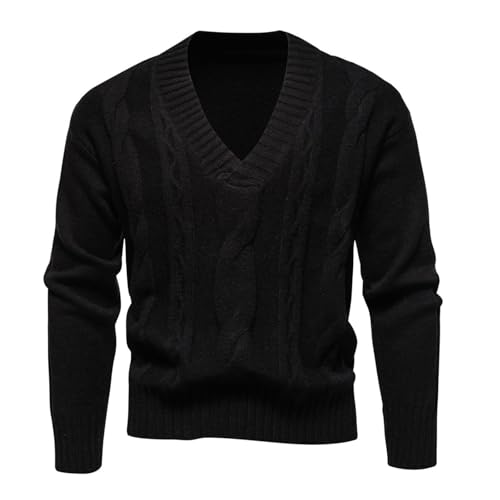 unbekannt Klassiker Für Den Sport 2024 Sport Cyber ​​monday Pullover Herren L Hoodie Männer Coole Pullover Herren Herren Pullunder & Strickwesten Herrenpullover rundhals von unbekannt