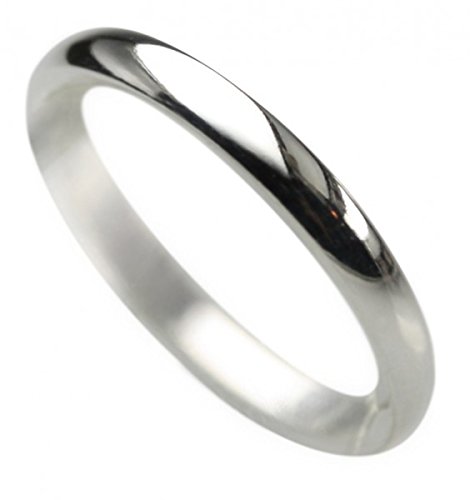Schmaler polierter 925er Silberring 2 mm, Größe:56 (17.8 mm) von unbekannt