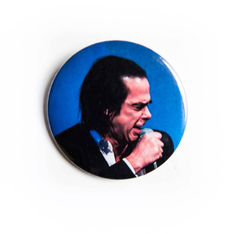 Nick Cave & The Bad Seeds Live Konzertfotografie 5, 5 cm Foto-Button Oder Magnet von unbuttonednyc