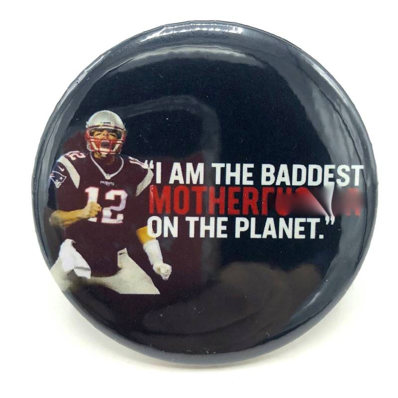 Tom Brady 53 Liii Baddest Mf'r Logo Der Super Bowl New England Fans von unbuttonednyc