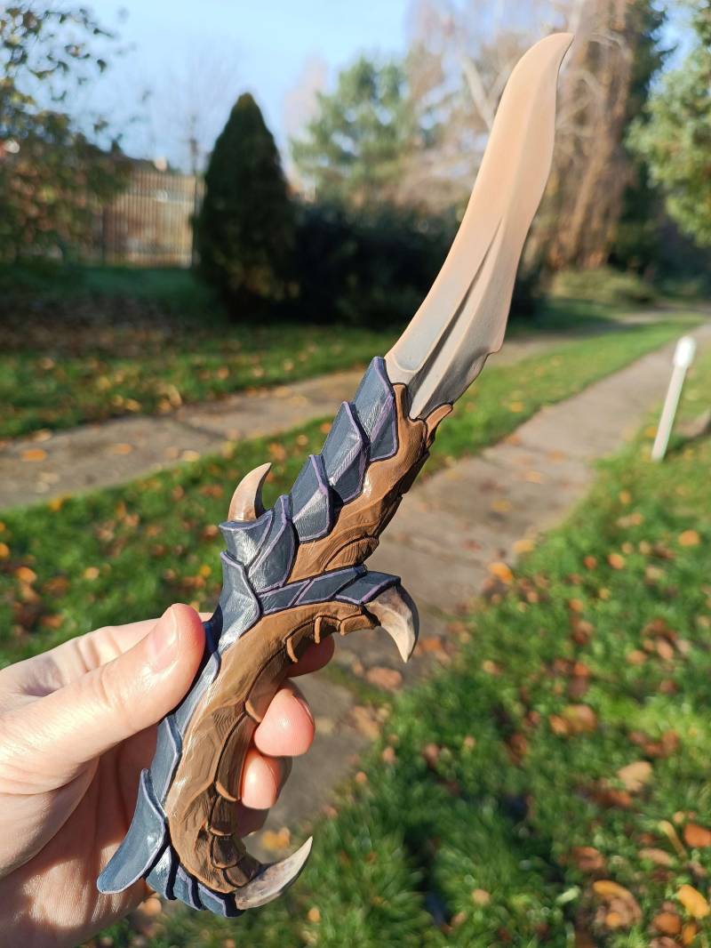 Elderflame Valorant Messer 11 Für Cosplay 3D Print von unclegregory