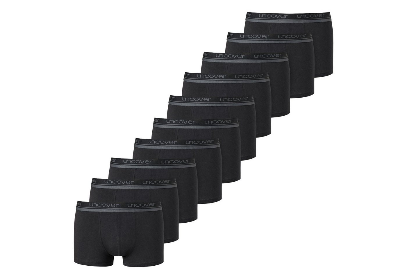 uncover by SCHIESSER Boxer Herren Boxershort 10er Pack Baumwolle (Packung, 10er Pack) von uncover by SCHIESSER
