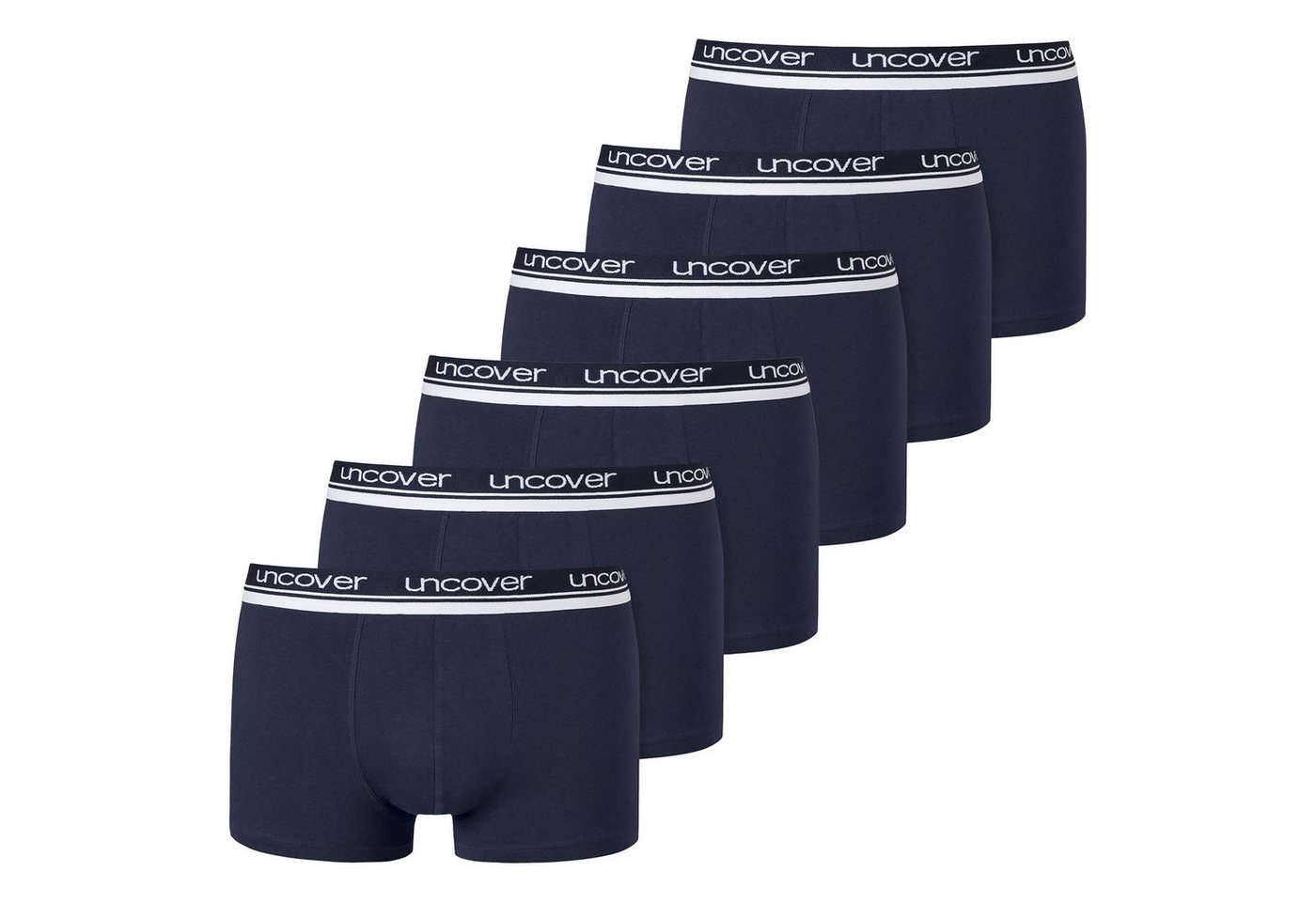 uncover by SCHIESSER Boxer Herren Shorts 6er Pack - Serie "Uncover" von uncover by SCHIESSER