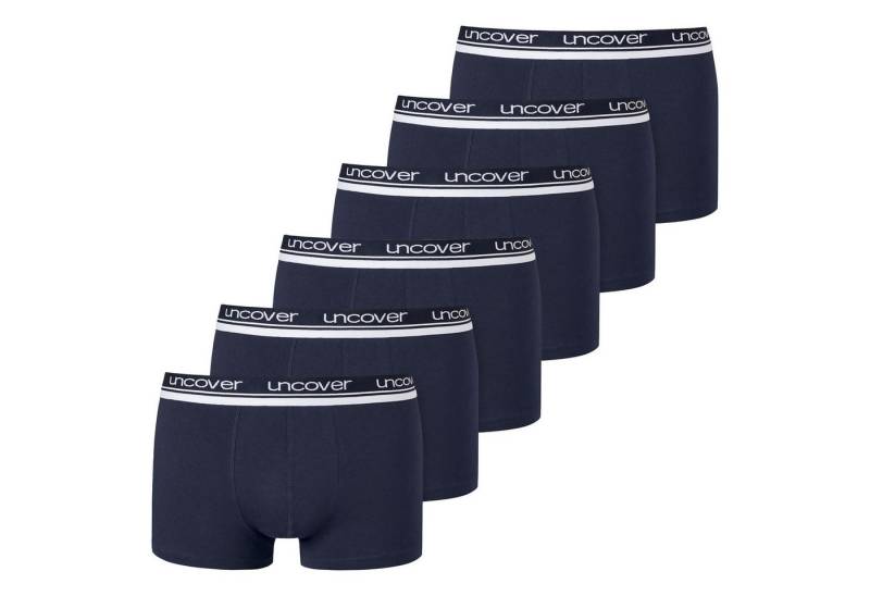 uncover by SCHIESSER Boxer Herren Boxershort 6er Pack Baumwolle (Packung, 6er Pack) von uncover by SCHIESSER