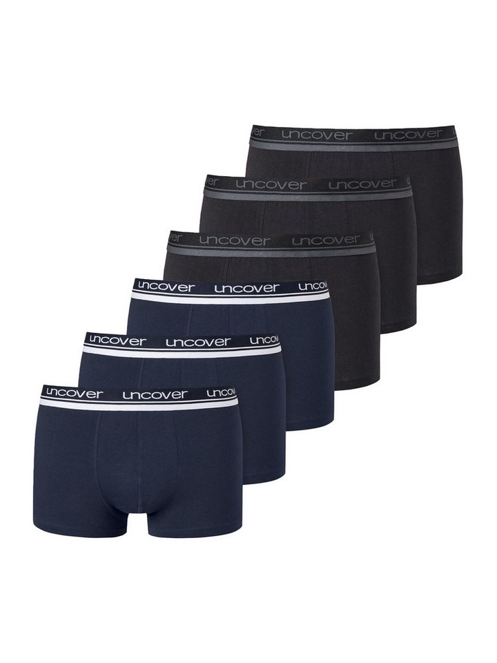 uncover by SCHIESSER Boxershorts Uncover (6-St) Herren Männer von uncover by SCHIESSER