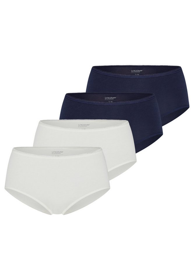 uncover by SCHIESSER Midislip 4er Pack Bamboo Cotton (Spar-Set, 4-St) Midi Slip - Baumwolle - Atmungsaktiv - Hochwertig verarbeitet von uncover by SCHIESSER