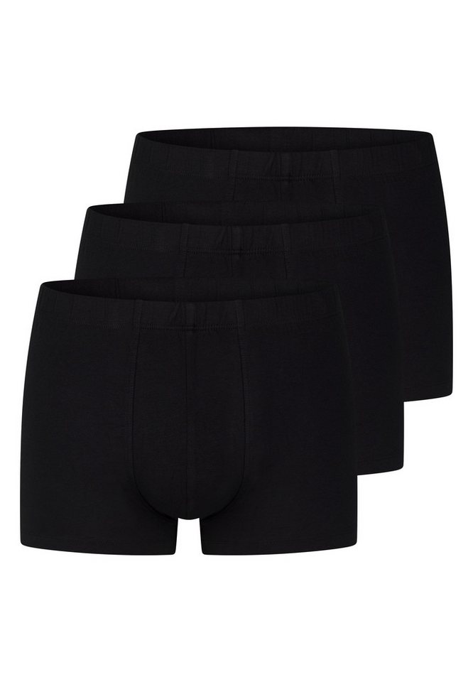 uncover by SCHIESSER Retro Boxer 3er Pack Basic (Spar-Set, 3-St) Retro Short / Pant - Baumwolle - ohne Eingriff - Atmungsaktiv von uncover by SCHIESSER