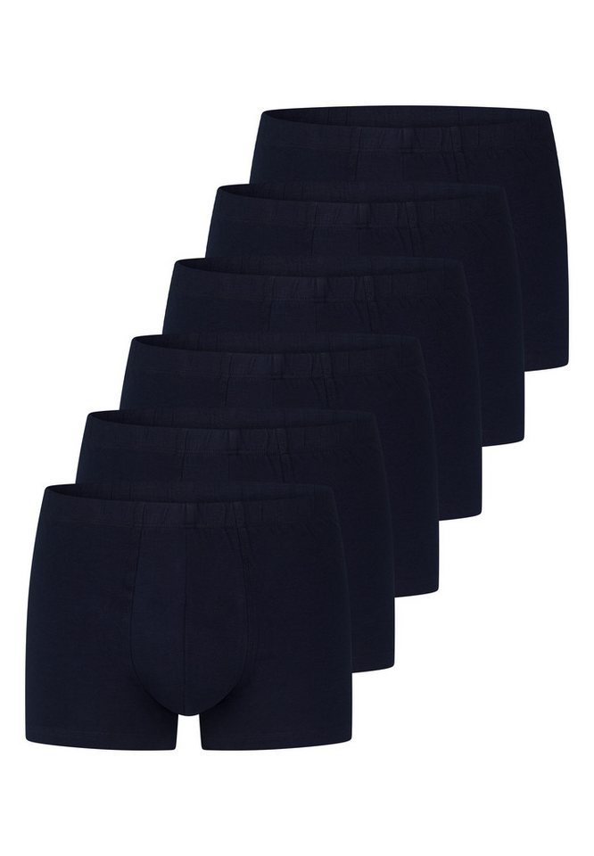 uncover by SCHIESSER Retro Boxer 6er Pack Basic (Spar-Set, 6-St) Retro Short / Pant - Baumwolle - ohne Eingriff - Atmungsaktiv von uncover by SCHIESSER