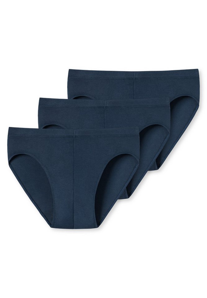 uncover by SCHIESSER Slip 3er Pack Basic (Spar-Set, 3-St) Mini Slip / Unterhose - Baumwolle - ohne Eingriff - Atmungsaktiv von uncover by SCHIESSER