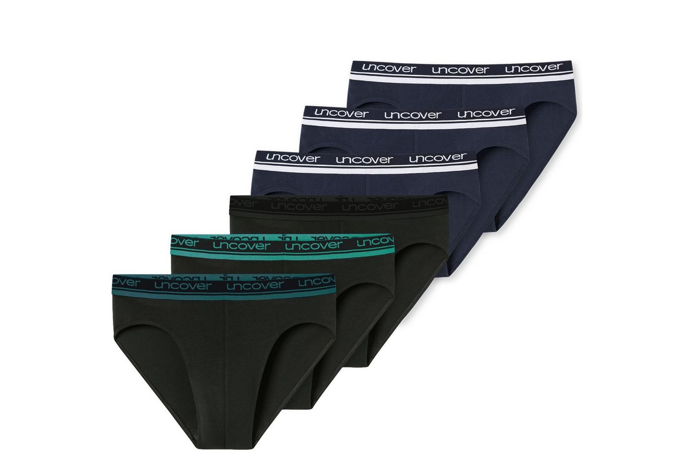 uncover by SCHIESSER Slip Cotton (3-St) mit Webgummibund im Mehrpack von uncover by SCHIESSER