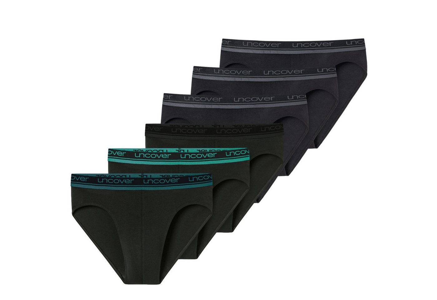 uncover by SCHIESSER Slip Cotton (3-St) mit Webgummibund im Mehrpack von uncover by SCHIESSER