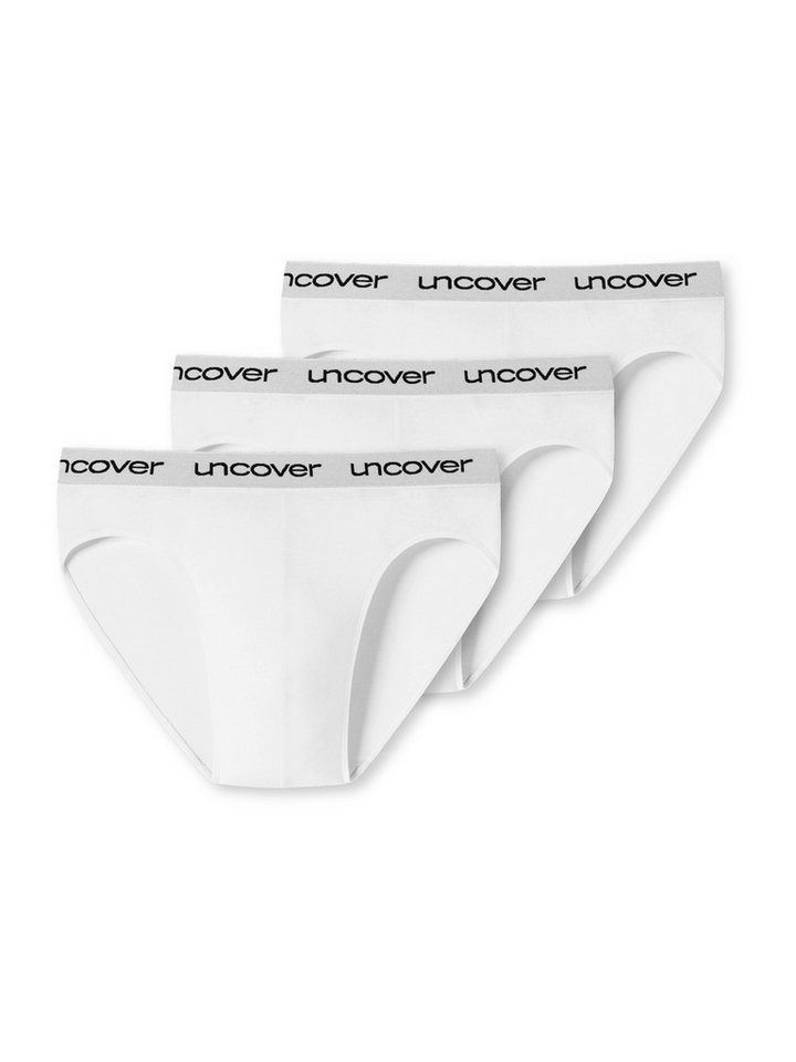 uncover by SCHIESSER Slip Diverse Slips, Boxershorts, Pants (3-St) unterhose unterwäsche basic von uncover by SCHIESSER