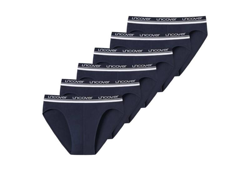 uncover by SCHIESSER Slip Herren Slip 6er Pack Baumwolle (Packung, 6er Pack) von uncover by SCHIESSER