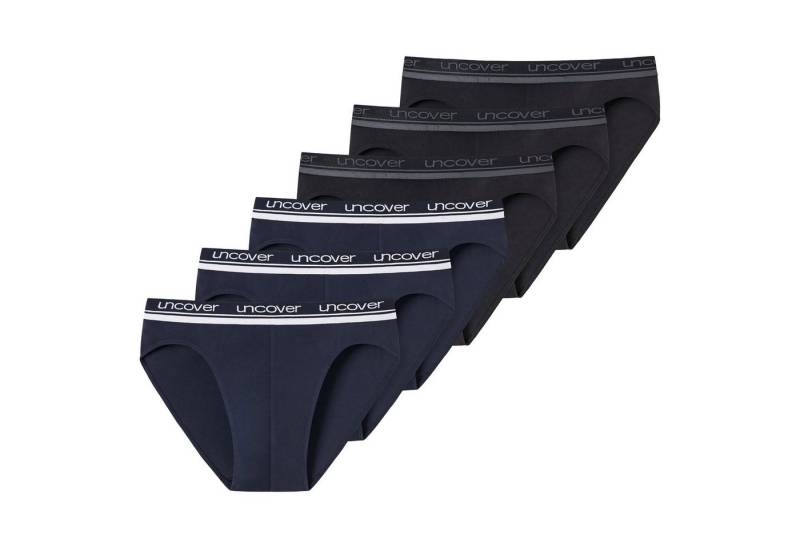 uncover by SCHIESSER Slip Herren Slip 6er Pack Baumwolle (Packung, 6er Pack) von uncover by SCHIESSER