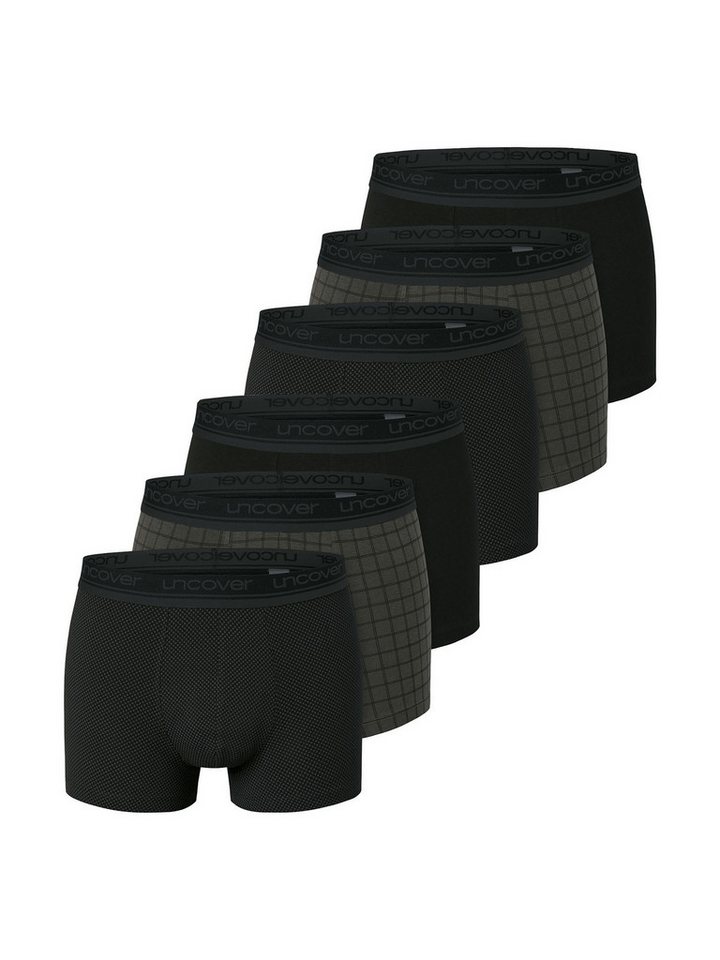 uncover by SCHIESSER Trunk Cotton Serie (6-St) Unterhose, Unterwäsche, Boxer Trunk von uncover by SCHIESSER
