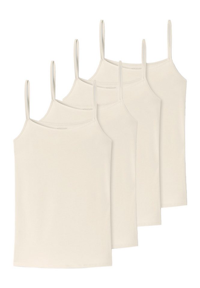 uncover by SCHIESSER Unterhemd 4er Pack Bamboo Cotton (Spar-Set, 4-St) Spaghetti Top - Baumwolle - Atmungsaktiv - Hochwertig verarbeitet von uncover by SCHIESSER