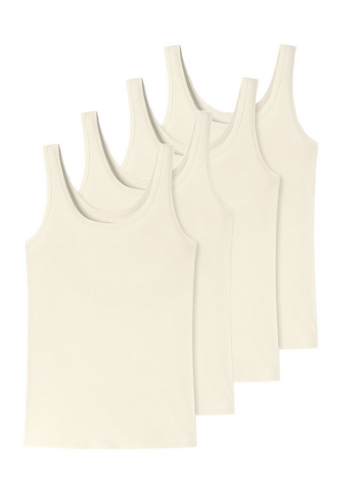 uncover by SCHIESSER Unterhemd 4er Pack Bamboo Cotton (Spar-Set, 4-St) Unterhemd / Top - Baumwolle - Atmungsaktiv - Hochwertig verarbeitet von uncover by SCHIESSER