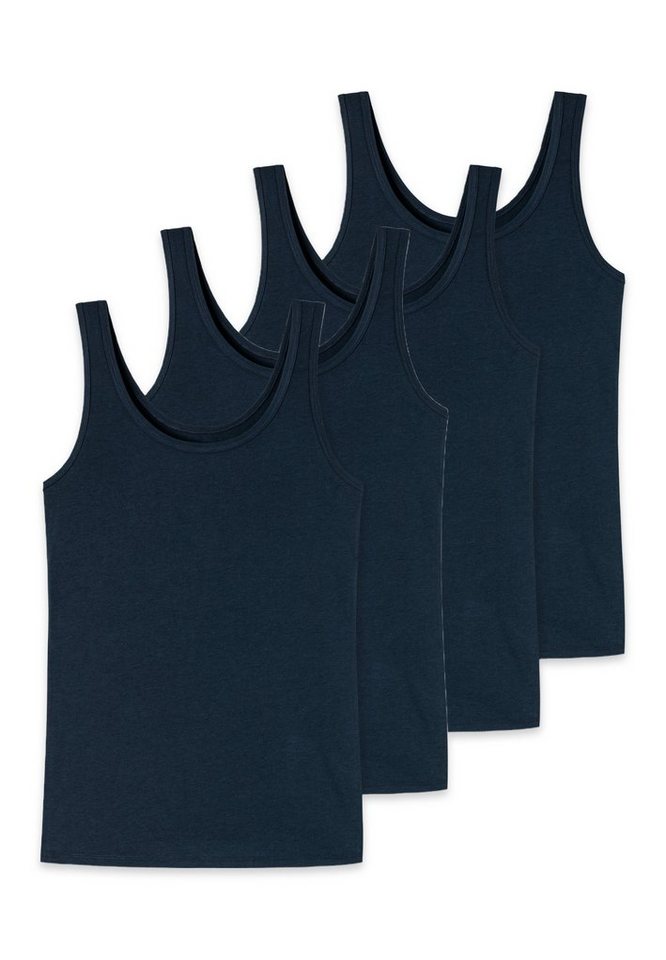 uncover by SCHIESSER Unterhemd 4er Pack Bamboo Cotton (Spar-Set, 4-St) Unterhemd / Tanktop - Baumwolle - Hochwertig verarbeitet von uncover by SCHIESSER