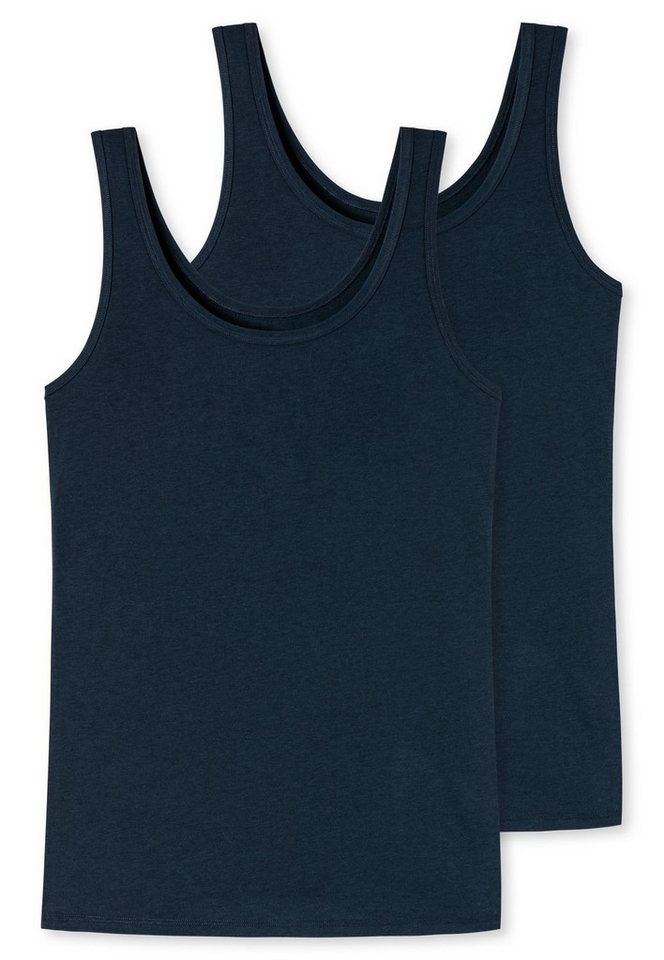 uncover by SCHIESSER Unterhemd Bamboo Cotton (2-St) atmungsaktiv, Temperaturausgleich, breite Träger im 2er Pack von uncover by SCHIESSER