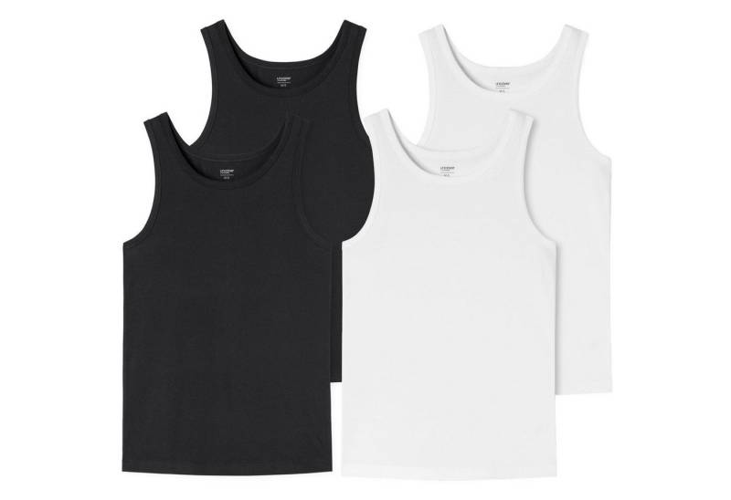 uncover by SCHIESSER Unterhemd Basic (2-St) hochwertige Unterhemden im 4er Sparpack von uncover by SCHIESSER