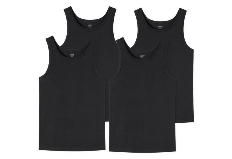 uncover by SCHIESSER Unterhemd Basic (2-St) hochwertige Unterhemden im 4er Sparpack von uncover by SCHIESSER