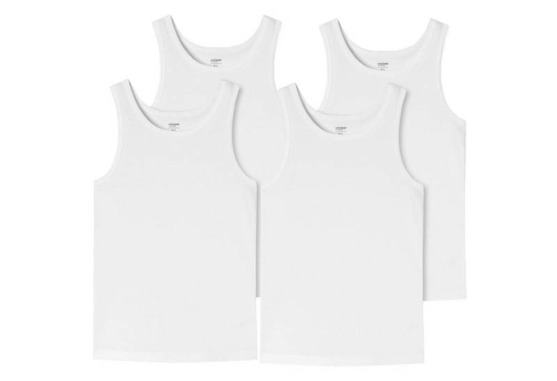 uncover by SCHIESSER Unterhemd Basic (2-St) hochwertige Unterhemden im 4er Sparpack von uncover by SCHIESSER