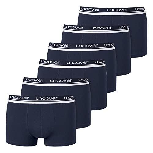 Uncover by Schiesser - Retro Shorts/Pant - 6er Pack (M Dunkelblau) von Uncover by Schiesser