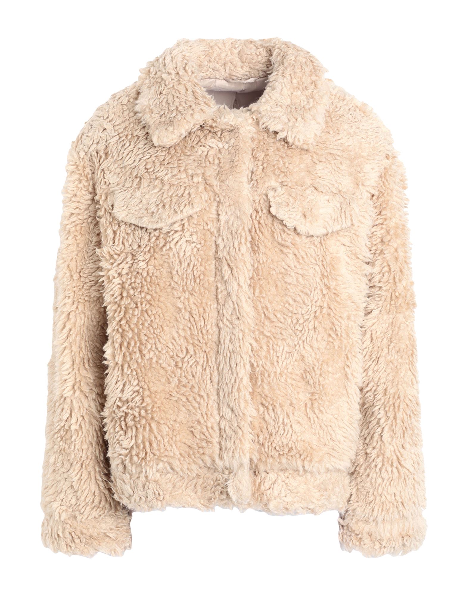 & OTHER STORIES Shearling- & Kunstfell Damen Beige von & OTHER STORIES