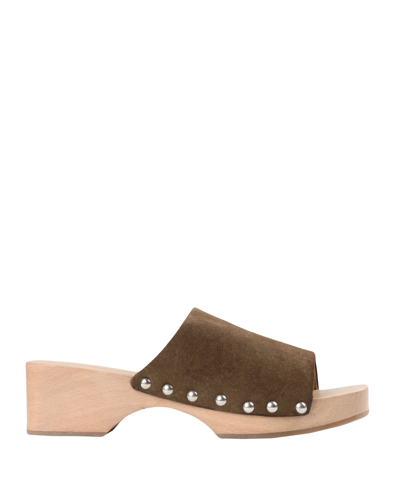& OTHER STORIES Mules & Clogs Damen Militärgrün von & OTHER STORIES
