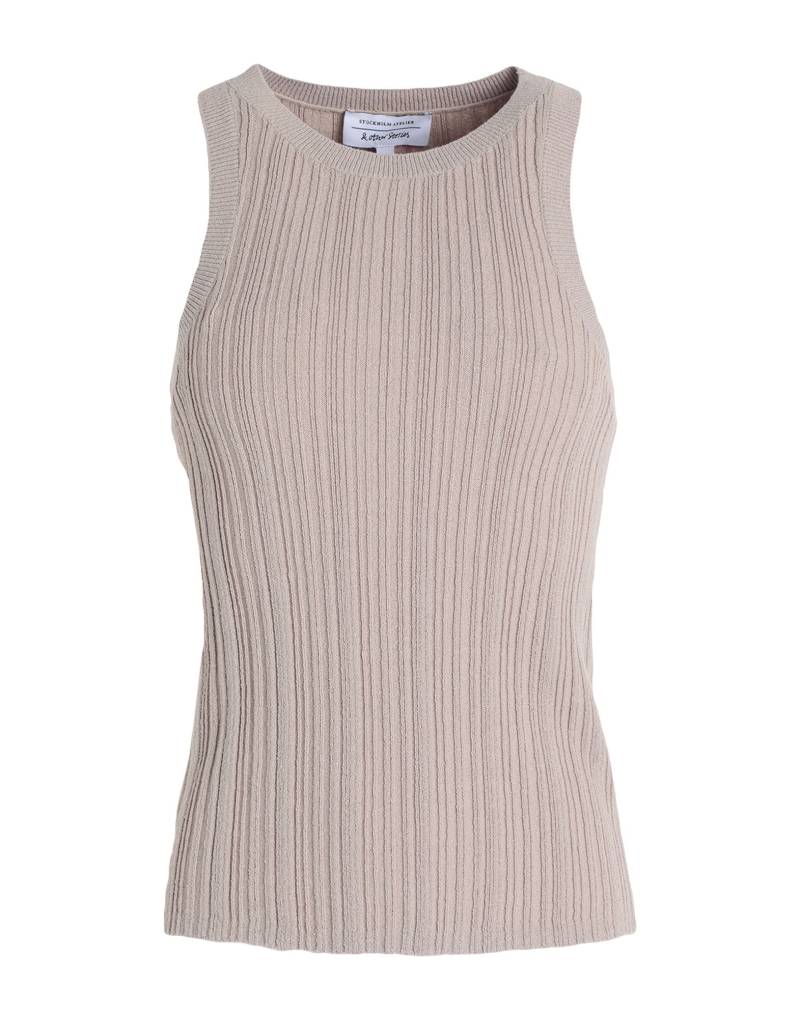 & OTHER STORIES Top Damen Maulwurfsgrau von & OTHER STORIES