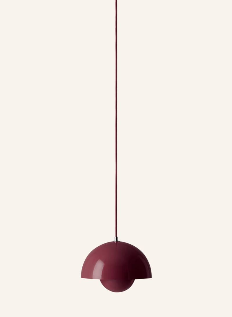&Tradition Pendelleuchte Flowerpot vp1 rot von &Tradition