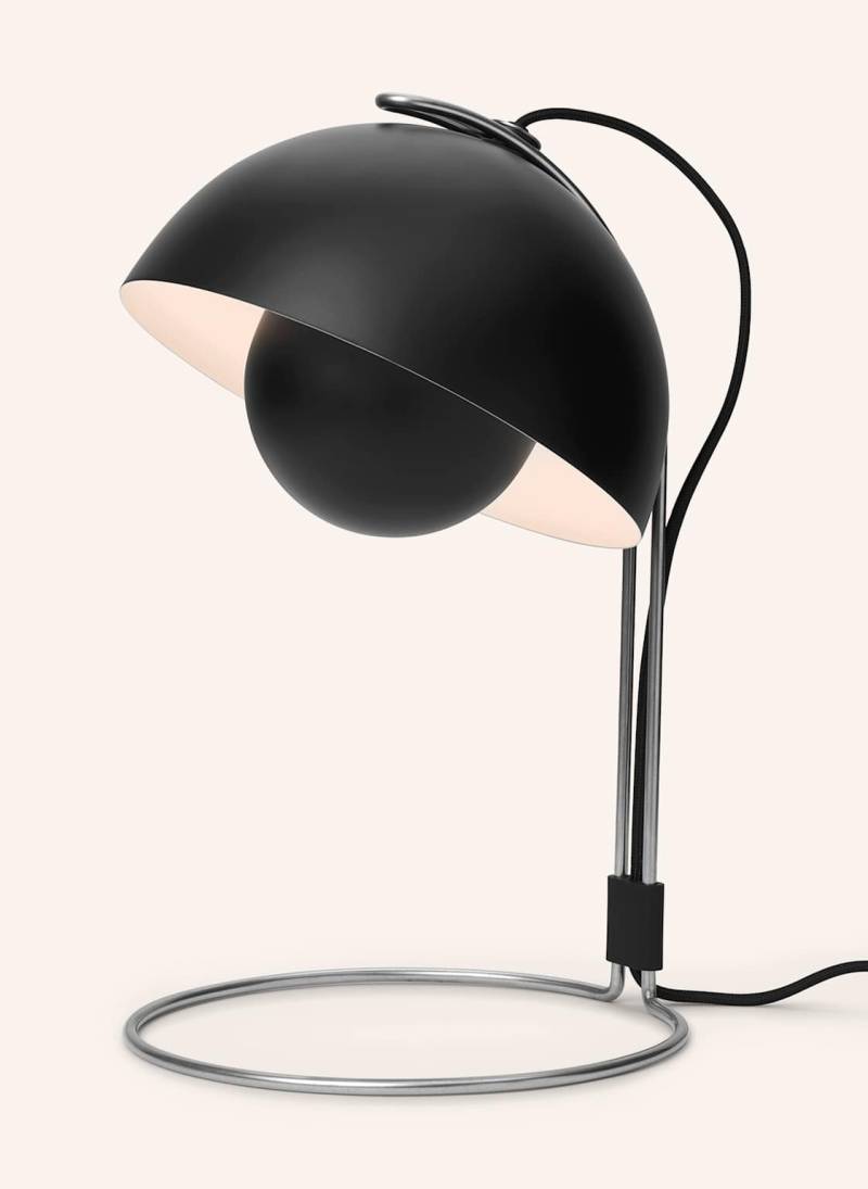 &Tradition Tischleuchte Flowerpot vp4 schwarz von &Tradition