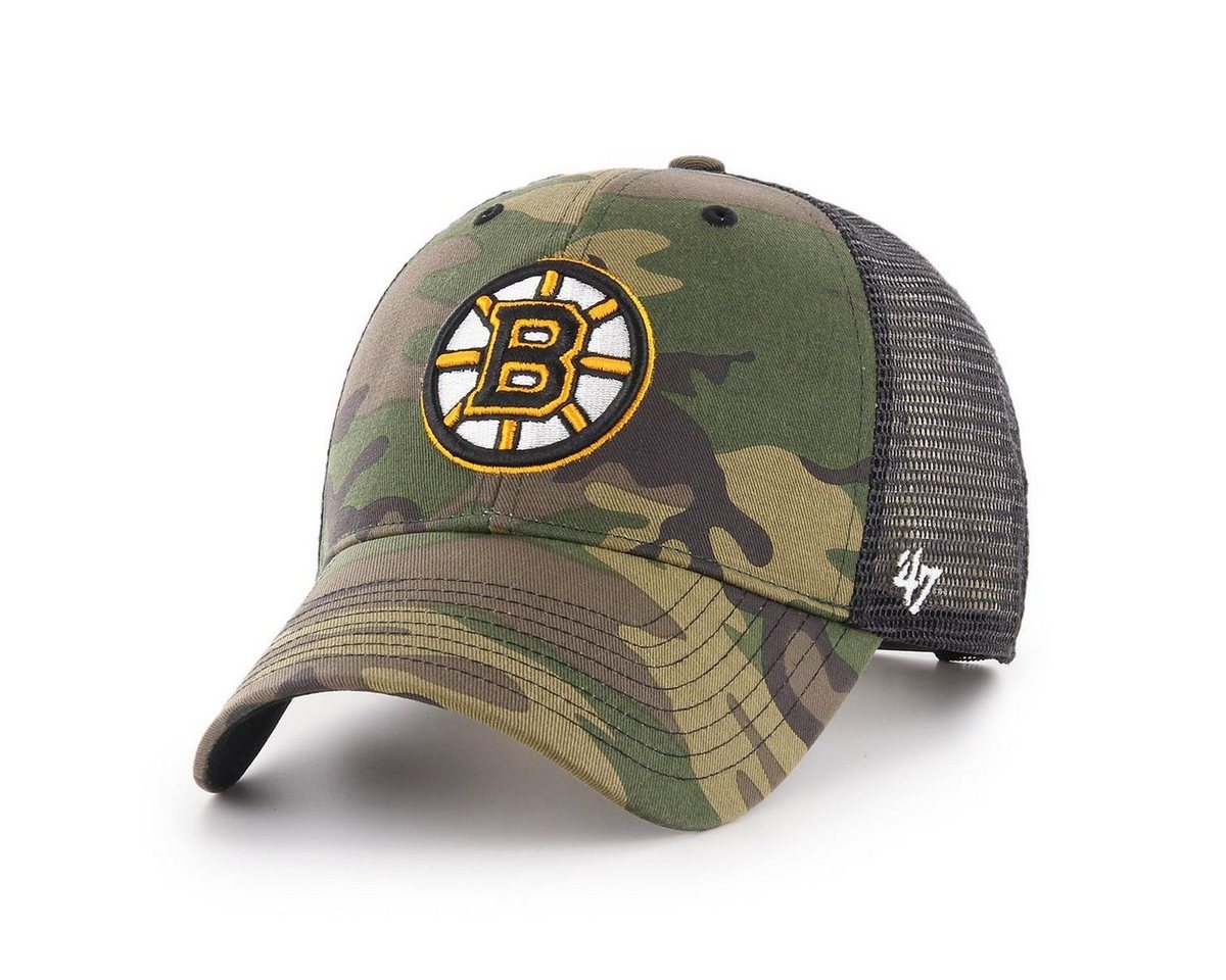 &tradition Trucker Cap '47 Brand NHL Boston Bruins Camo Branson '47 MVP Cap (Basecap, Meshcap, Trucker Kappe) von &tradition