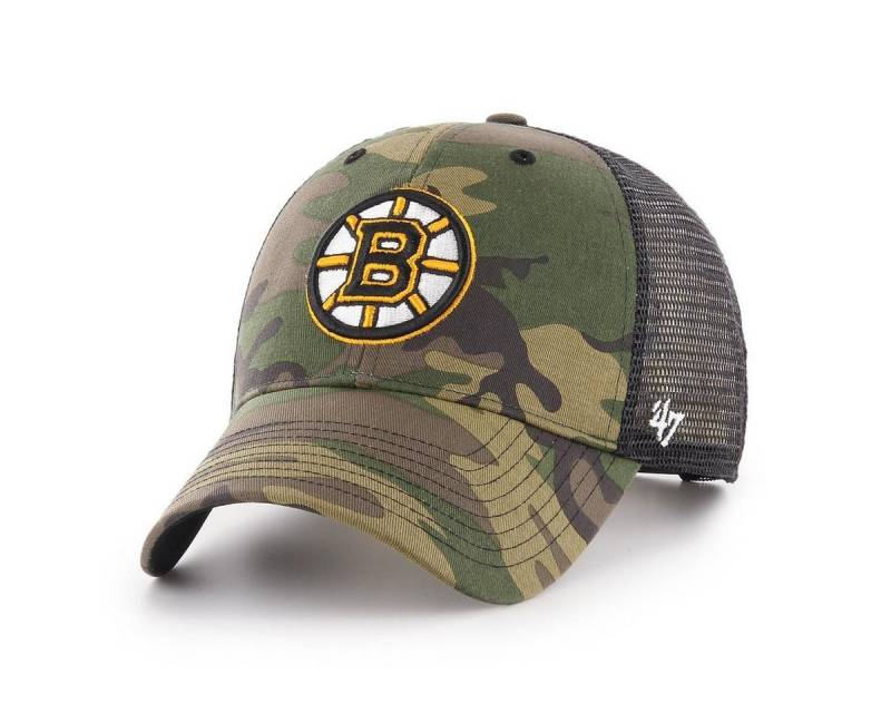 &tradition Trucker Cap '47 Brand NHL Boston Bruins Camo Branson '47 MVP Cap (Basecap, Meshcap, Trucker Kappe) von &tradition
