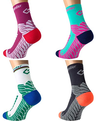 SPORT KOMPRESSIONS SOCKEN 'under pressure SOCKX' - Höchste Qualität, Made in Germany! (anthrazit, 43-46) von under pressure sox