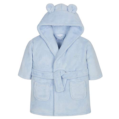 undercover lingerie Baby Elephant Fleece Robe 18C205 Sky Blue 0/6 Months von undercover lingerie