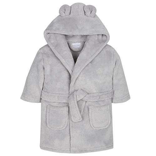 undercover lingerie Baby Elephant Fleece Robe 18C509 Grey 6/12 Months von undercover lingerie