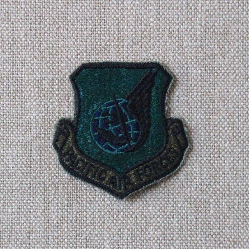 Usaf Pacific Air Forces Pacaf Major Command Sew On Flight Suit Patch - Pearl Harbor Afb, Hawaii United States Force Aufnäher von undoneeclectic