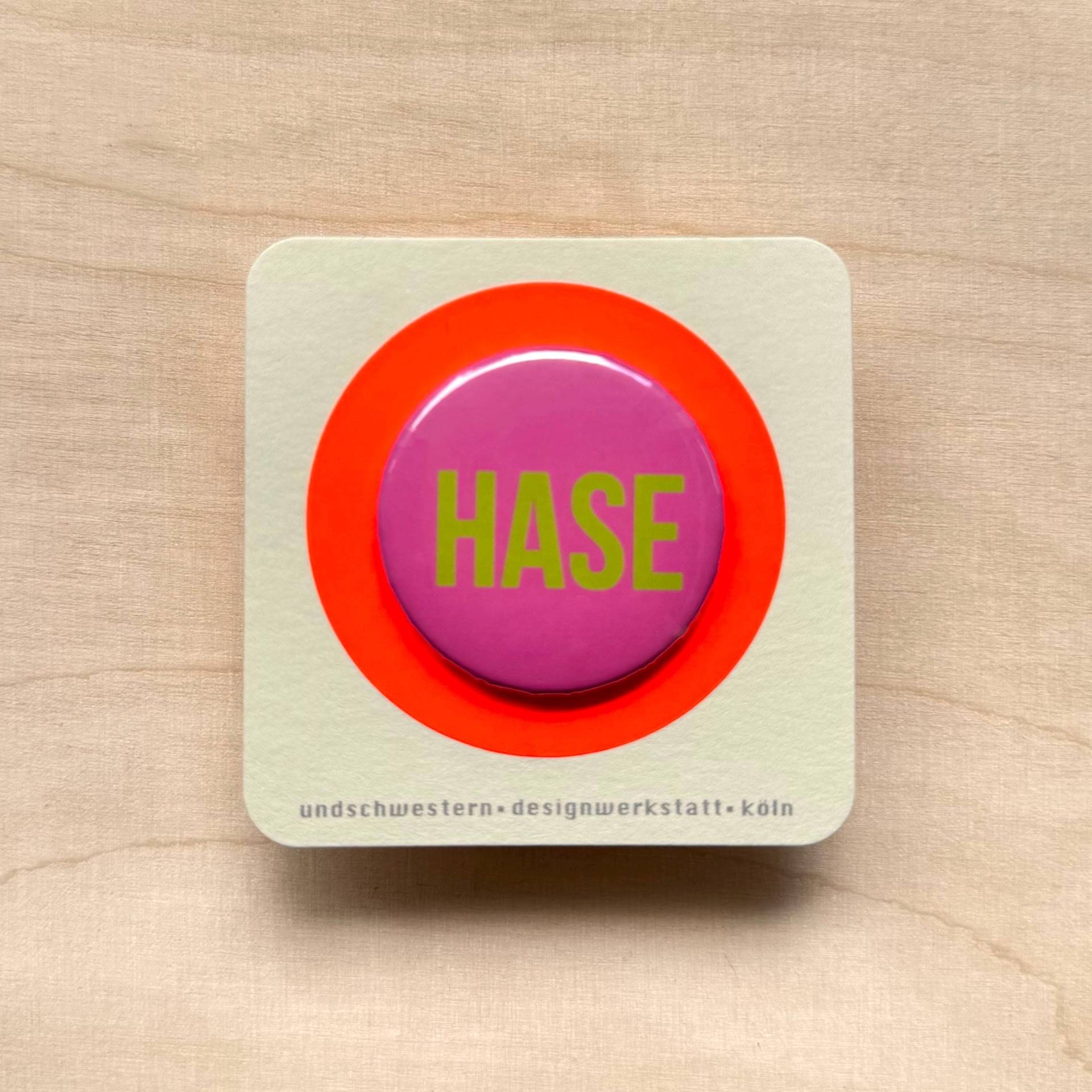 Button Oder Magnet/Hase Spitzname Kosename Button Oder Magnet/Hase Spitzname Kosename von undschwestern