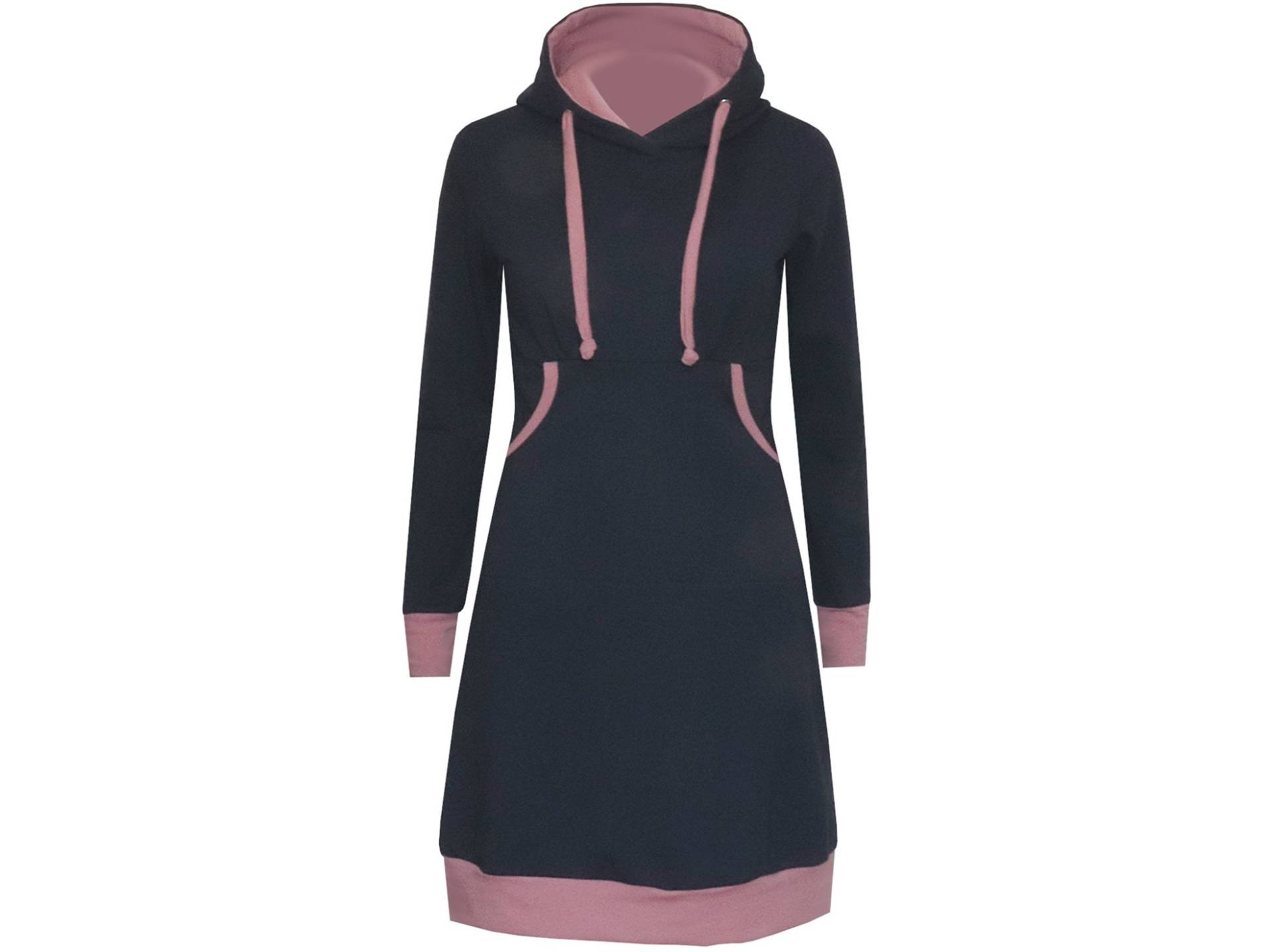 Hoodiekleid Sweatkleid Bella Viele Farben Hoodiekleid Sweatkleid Bella Viele Farben von ungiko