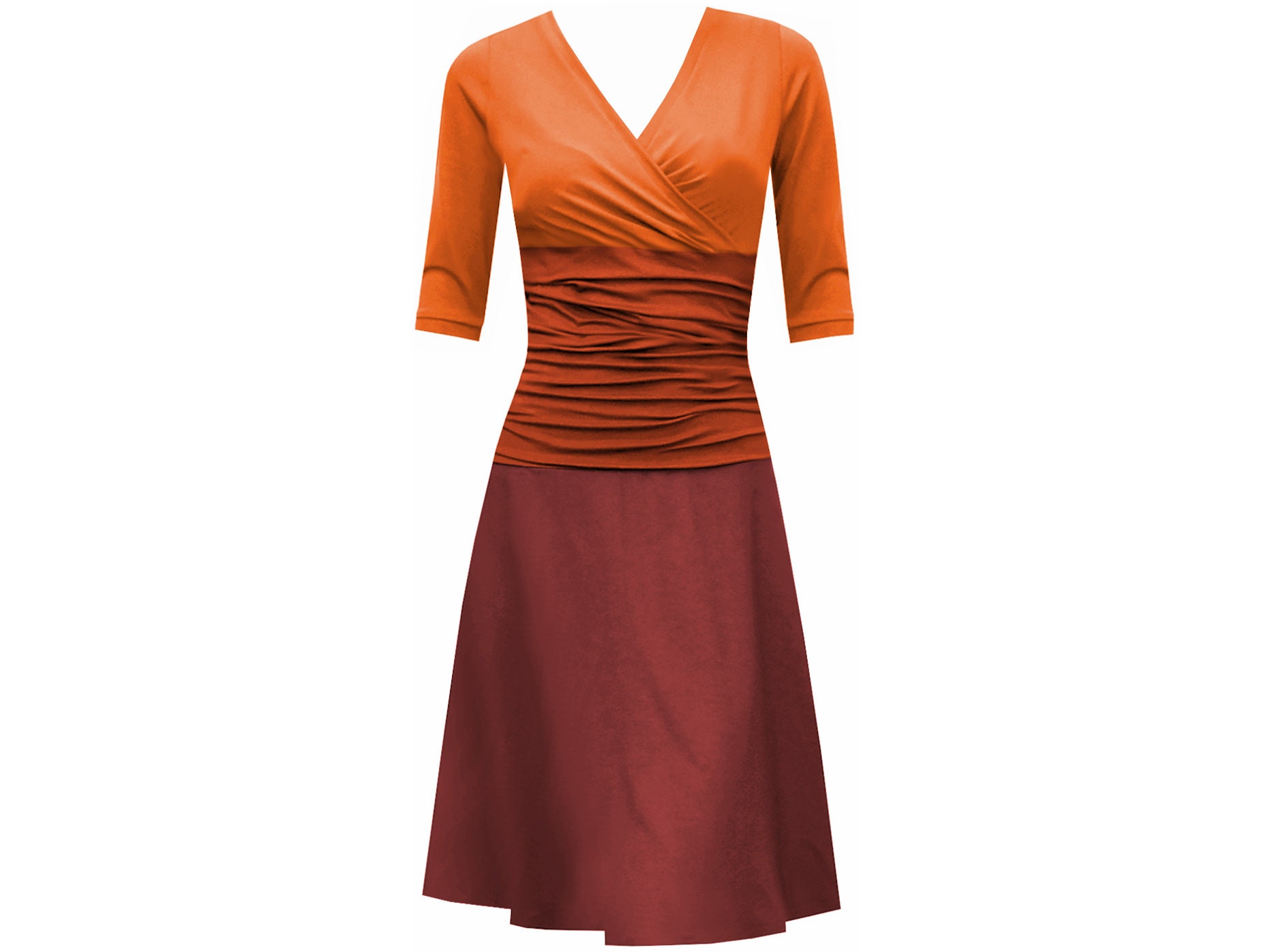 Kleid Lizz Herbstlaub Kleid Lizz Herbstlaub von ungiko