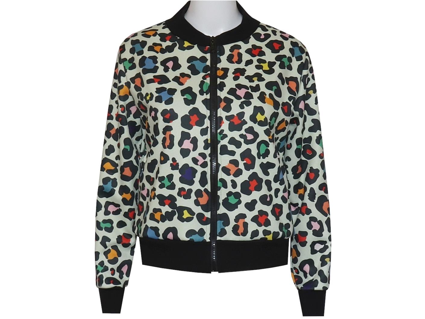 Neu Bomberjacke Von Ungiko Damen Herbst Blouson Jacke Casual Pilotenjacke Sweatjacke Mit Taschen Langarm Zip Alpenfleece Leoprint Leo Look Neu Bomberjacke Von Ungiko Damen Herbst Blouson Jacke Casual Pilotenjacke Sweatjacke Mit Taschen Langarm Zip Alpenfleece Leoprint Leo Look von ungiko