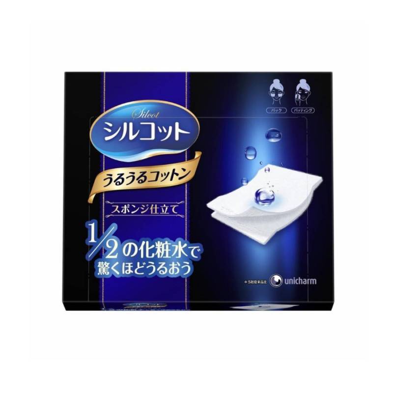 unicharm - Silcot Sponge Touch Moisturizing Cotton Pads von unicharm