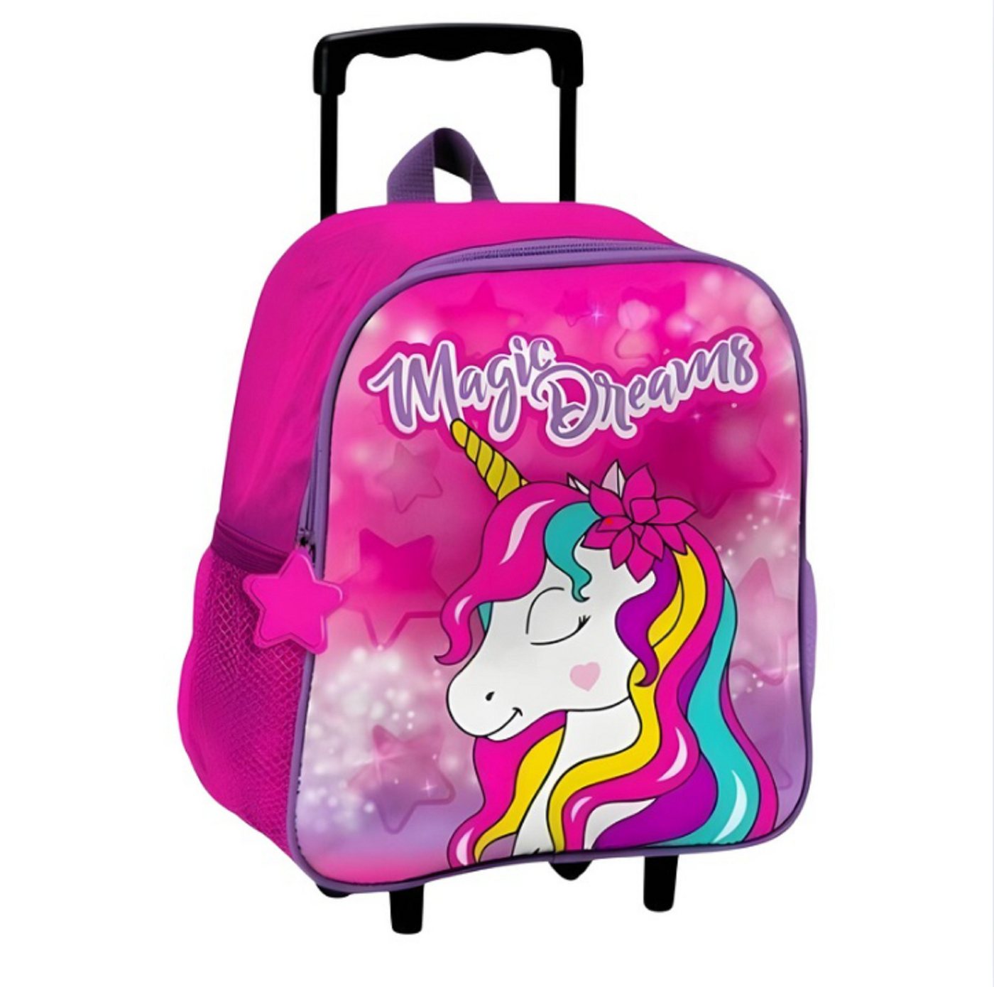 unicorn Trolley Trolley-Rucksack Schultasche und Reisetasche in einem von unicorn