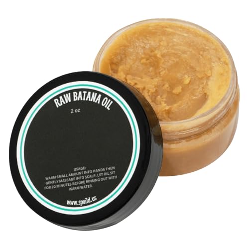 Bio Batana Öl für Haarwachstum, 100% Raw Batana Oil - Reines Organisches Batana-Haaröl Verhindert Haarausfall, Beseitigt Splissenden und Erhöht Glanz für Männer und Frauen 2oz (Black*3PC) von unilarinna