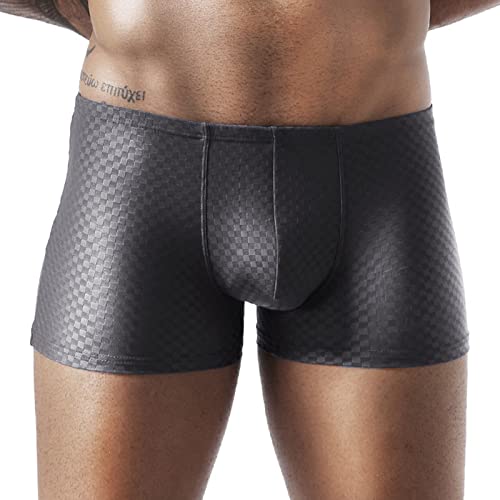 SchlüPfer Herren Baumwolle Boxer Höschen Atmungsaktive Boxerbriefs Unterhosen Men Boxershorts Erotic Dessous Panty Oversize Slip Kuschelig Briefs Weiche Schlüpfer Extra-elastischer Boxer Unterwäsche von unilarinna