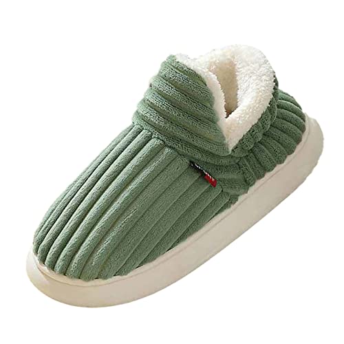 unilarinna Hausschuhe Damen Herren Winter Plüsch Wärme Pantoffeln Weiche Flache Memory Foam Home rutschfeste Slippers Hausschuhe Plüsch Damen Flauschig Tiere Slippers Women Lustige Pantoffeln Herren von unilarinna